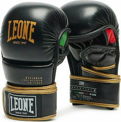 Leone Essential Sparring GPE02 Γάντια ΜΜΑ Μαύρα