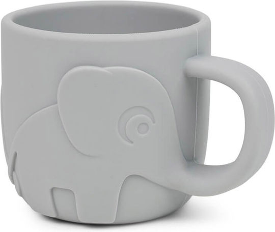 Done by Deer Baby Cup Peekaboo Elphee made of Silicone Gray