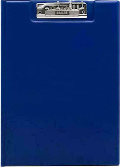 Exas Paper Clipboard with Clamp Conference for Paper A4 Blue 1pcs