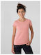 4F Women's Athletic T-shirt Pink