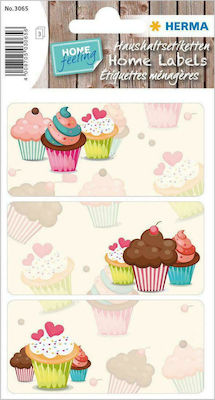 Herma Notebook Labels Cupcakes 9pcs