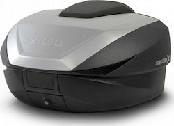 Shad SH59X Expandable Μπαγκαζιέρα Μοτοσυκλέτας 59lt Ασημί