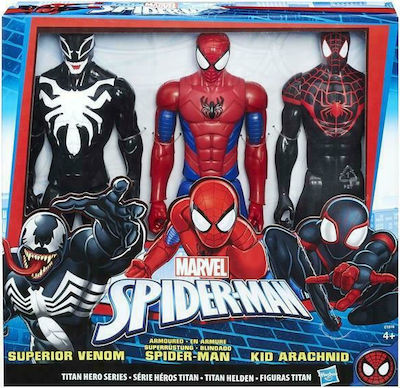 Marvel Avengers Spider-Man: Titan Hero Series Collection 3 Pack για 4+ Ετών 30εκ.