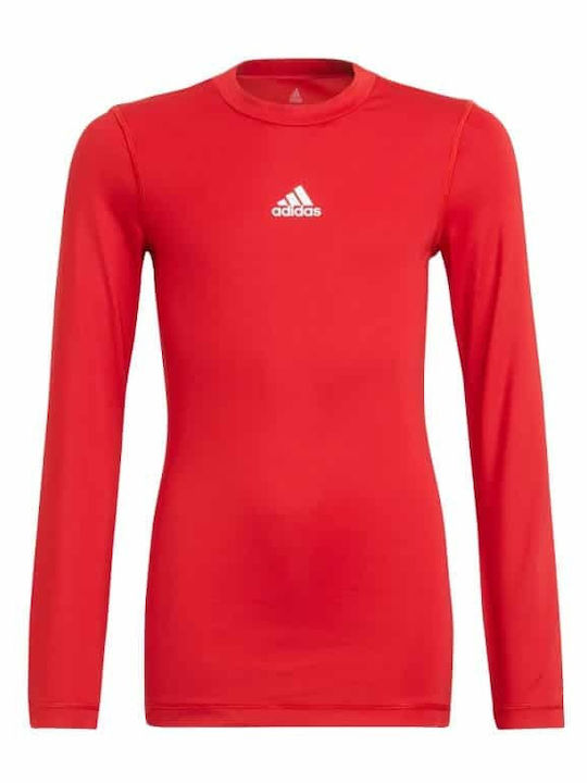 adidas Детска блуза Червен Techfit
