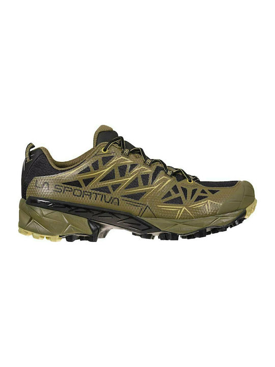 Akyra GTX Sport Shoes Trail Running Green Waterproof with Gore-Tex Membrane