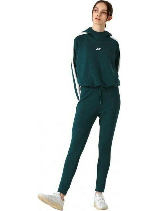 4F Pantaloni de Trening cu elastic Verde