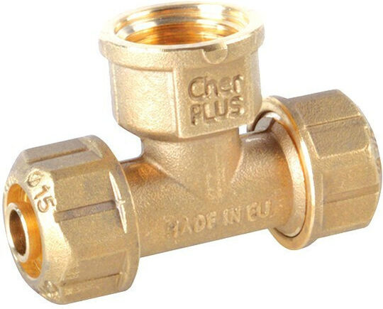 Cherbros Multilayer Pipe Connection Tee Female C0810220630