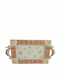 Etoile Căluț de mare Platou Decorativ Dreptunghiulară Ceramică Orange 1buc 45x25buc