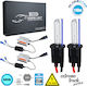 GloboStar Truck Xenon Kit Extreme Truck Series H3 CAN Bus 110W 24V 8000K Cold White