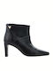 85KUW3327 Leather Women's Ankle Boots Black 85KUW3327-700