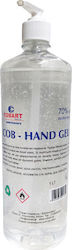 Cobart Chemicals Cob Hand Gel Antiseptic with Pump 1000ml Natural