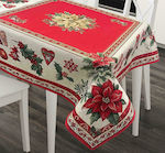Linea Home Weihnachtlich Tischtuch Kunststoff L...