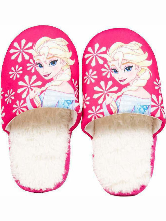 CHILDREN'S SLIPPERS FROZEN ROMA I G585 FUCHSIA