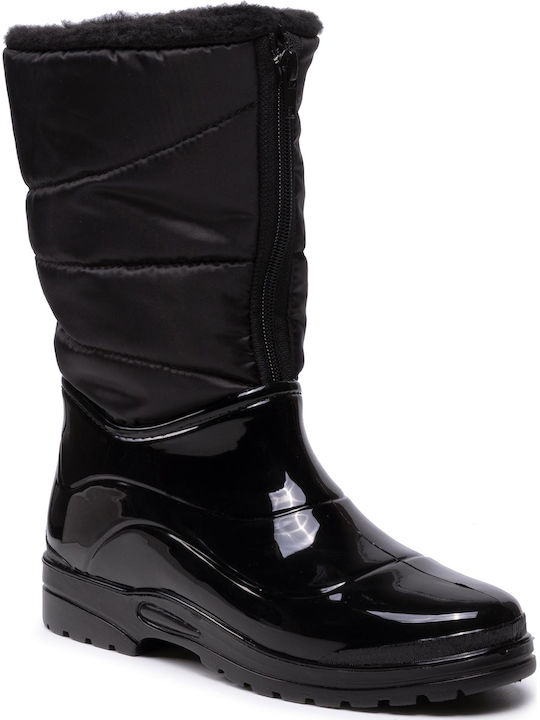 Scholl New Vestmann Up Ανατομικά Παπούτσια σε Μαύρο Χρώμα