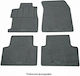 Cik Set of Front and Rear Mats 4pcs for Fiat Fullback Mitsubishi L200 2016+ Black