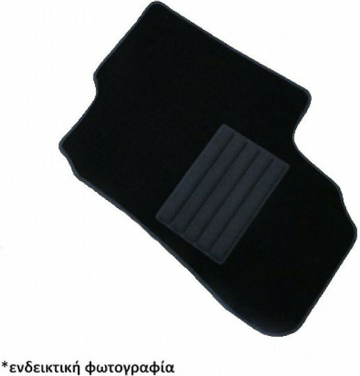 Cik Set of Front and Rear Mats 4pcs for BMW X6 2019+ Black