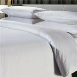 Lino Home Arizona Σεντόνι Ξενοδοχείου Λευκό King Size 280x300 Βαμβακοσατέν