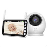 Baby Monitor with Camera & Screen 4.5" with Lullabies