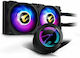 Gigabyte Aorus Waterforce 240 Water Cooling System AIO CPU With 2 Fans 120mm And ARGB Lighting