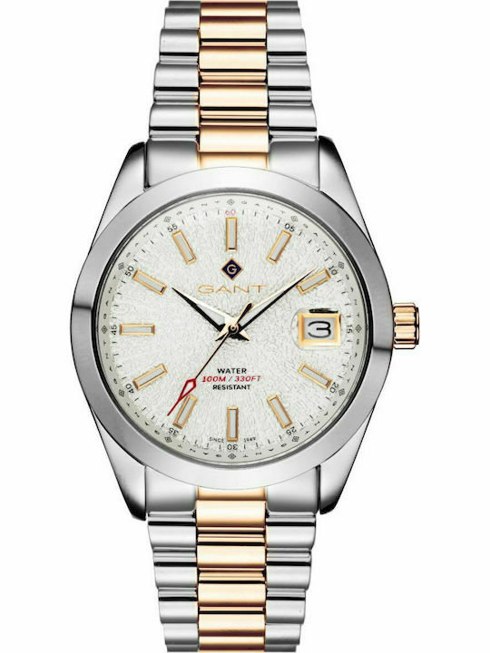 Gant Eastham Γυναικείο Ρολόι 38mm Μπαταρίας με Χρυσό Μεταλλικό Μπρασελέ