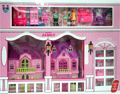 Zita Toys Happy Family Plastic Dollhouse