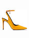 Pantofi cu toc cu Toc Stiletto & Curea Galbene