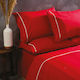 SB Home Сет Чаршафи 170x260см. Ios Червено 3бр