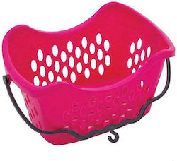 Cyclops Plastic Basket for Clothespins Pink