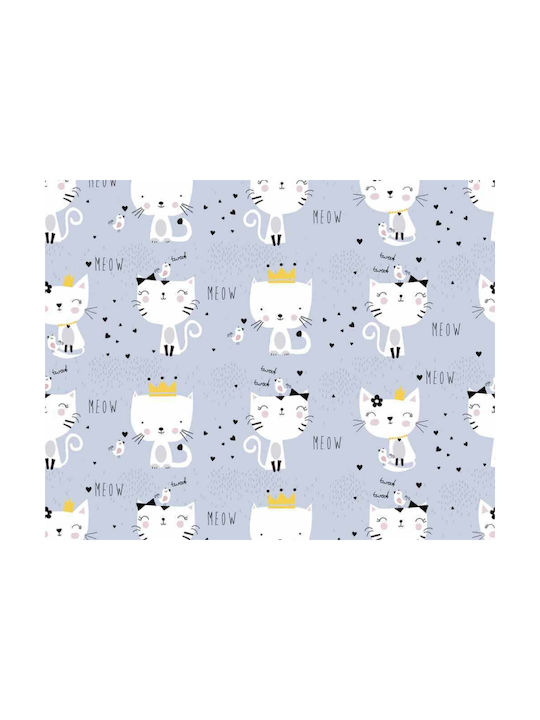 AS Creation Kids Wallpaper Vinyl Coated Cute Cats L53xH1005εκ.