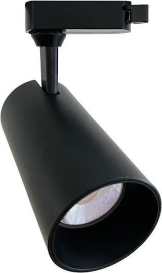 Spot Light Einzelne LED Warmweiß Spot in Schwarz Farbe