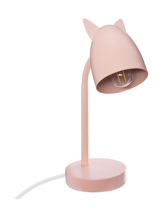 Spitishop Kids Desk Lamp Ears Pink 18x12.5x31cm