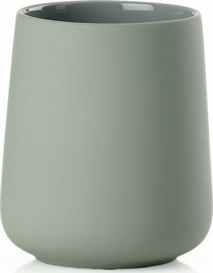 Zone Denmark Nova One Porcelain Cup Holder Countertop Matcha Green