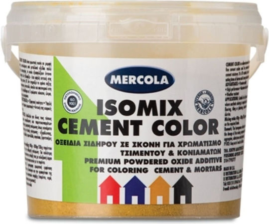 Mercola Isomix Cement Color Ώχρα Χρωστική Κίτρινο 400ml 01787