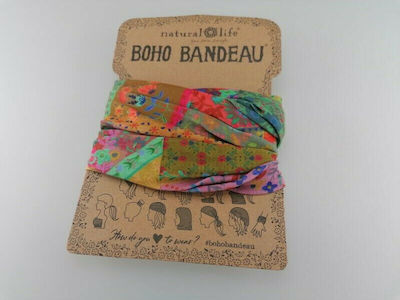 Natural Life Boho Bandeau Hair Band Multicolour