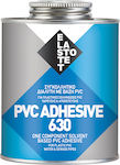 Elastotet PVC Adhesive 630 Γκρι Plastic Glue Gray 250ml