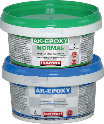 Isomat AK-Epoxy Normal (A+B) Κατασκευαστική Κόλλα 2 Συστατικών 1000ml