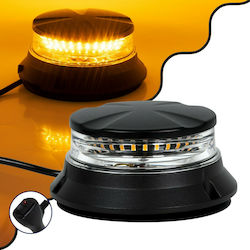 GloboStar Pro Series Φάρος Σήμανσης Οχήματος Οδικής Βοήθείας για Αυτοκίνητα & Φορτηγά 6 Προγραμμάτων Φωτισμού LED 10-30V - Πορτοκαλί GloboStar Pro Series Φάρος Σήμανσης Οχήματος Οδικής Βοήθείας για Αυτοκίνητα & Φορτηγά 6 Προγραμμάτων Φωτισμού LED 10-30V - Πορτοκαλί