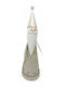 Santa Claus Silver 31x10x10cm