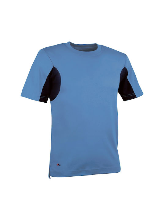 Cofra Cooldry Guadalupa T-Shirt Εργασίας Γαλάζιο
