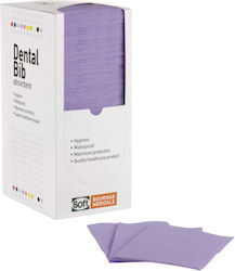 Soft Care Dental Purple Towel 1ply + 1ply with ...