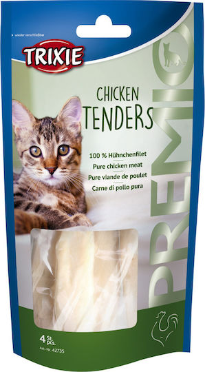 Trixie Chicken Tenders Cat Treats with Chicken for Adult Cats 70g