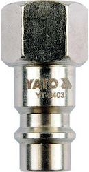 Yato YT-2403 Мъжка резба Женски 1/4"