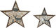 Lianos Wood Christmas Decorative Floor Star 19x2.5x19cm Brown