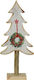 Christmas Decorative Wood Tree 40cm Brown