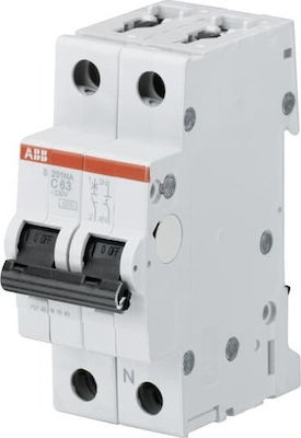 Abb S201-C32NA 2-Poles Automatic Circuit Breaker 32A 24800