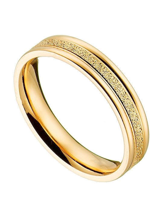 SOFI Damen Ring aus Stahl Vergoldeter