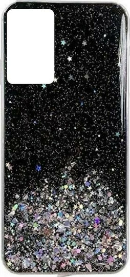 Wozinsky Star Glitter Shining Back Cover Σιλικόνης Μαύρο (Poco F3 / Mi 11i)