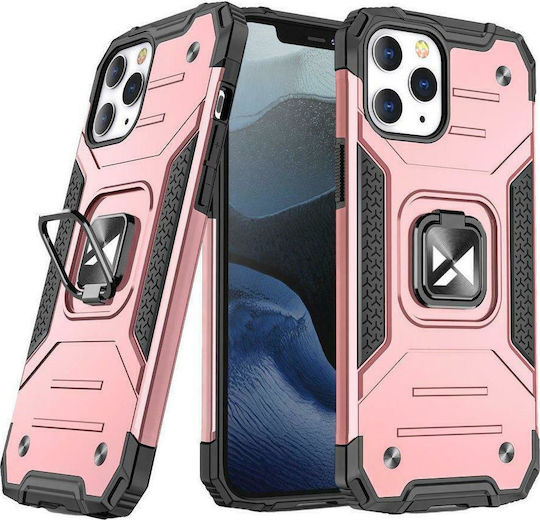Wozinsky Ring Armor Umschlag Rückseite Kunststoff Rosa (iPhone 13 Mini)