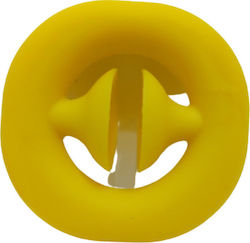 Fidget Pop it Grab Snap Silicone Yellow