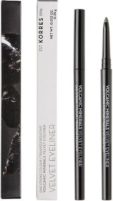 Korres Volcanic Mineral Velvet Eyeliner Augenstift 05 Hunter Green